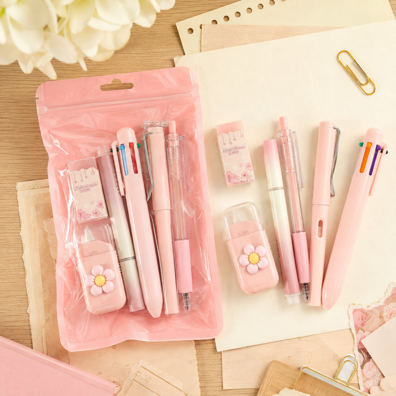 Pastel Student Stationery Kit