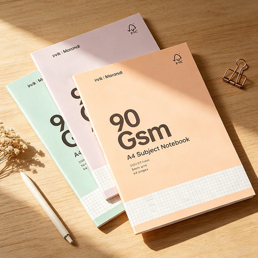 90 gsm Color Block Notebook