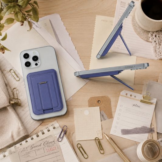 Magnetic Kickstand Phone Wallet