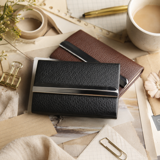 Leather Look Card Case