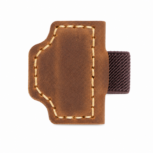 Magnetic Leather Pen Clip