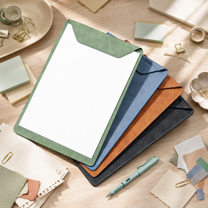 Modern PU Leather Meeting Board Set