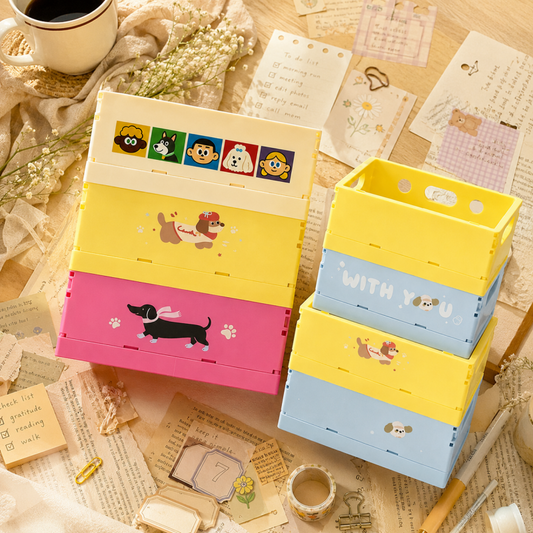 Foldable Desktop Storage Box