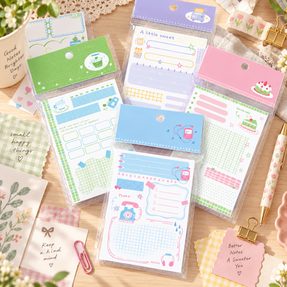 Sweet Bakery Memo Pad