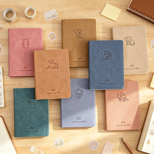 Cat Planet A7 Pocket Memo Notebook Set