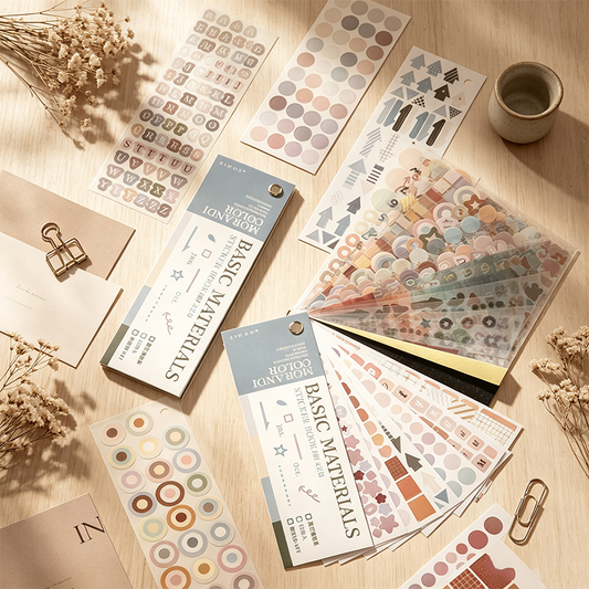 Macaron Functional Sticker Book