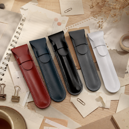 Executive PU Leather Pen Pouch