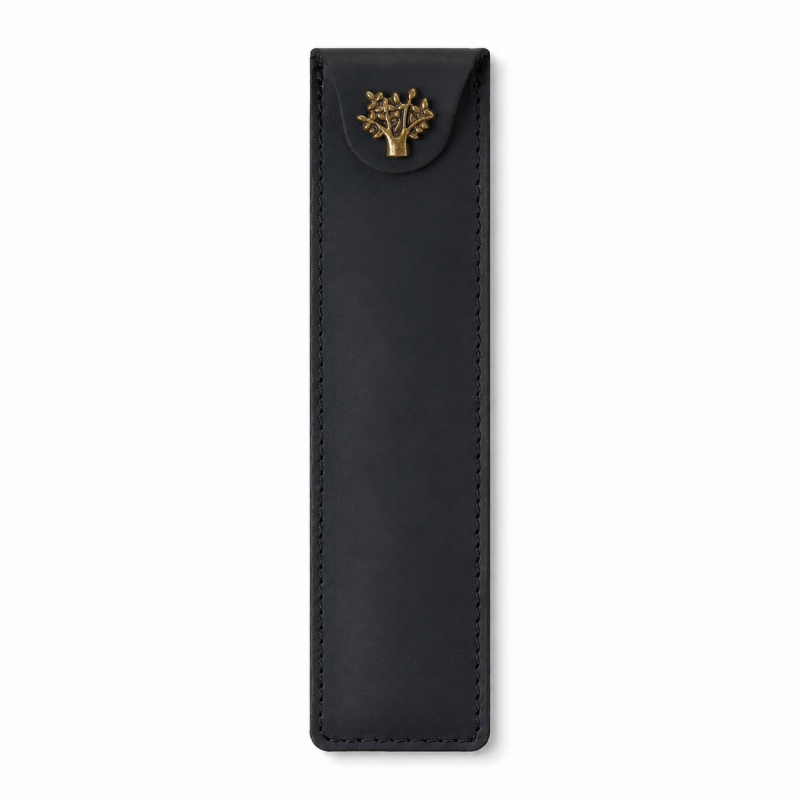 Vintage Genuine Leather Pen Case