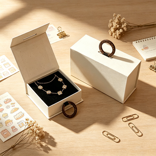 Minimal Ring Pull Drawer Gift Box
