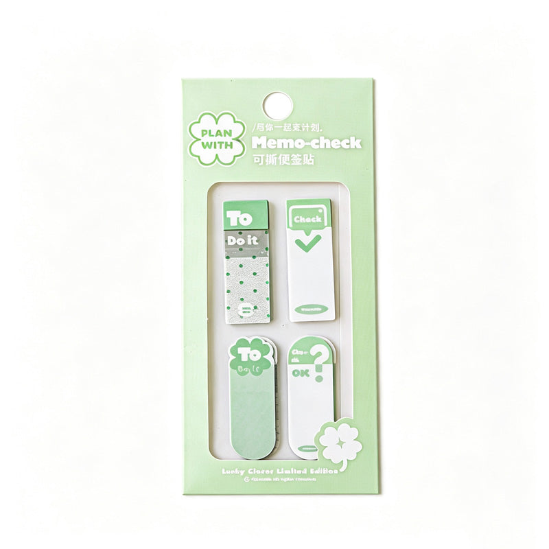 Memo Check Sticky Tabs Set