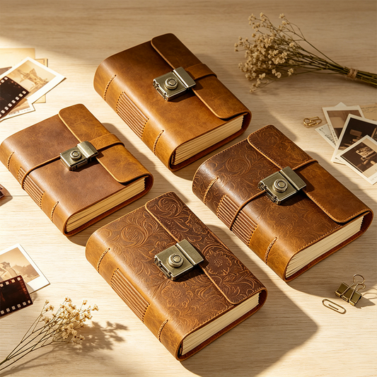 Vintage Floral Retro Journal Notebook