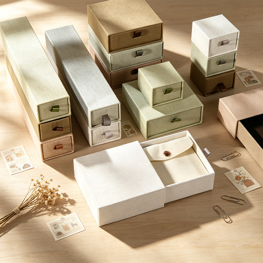 Textured Drawer Gift Box