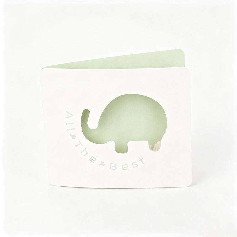 Minimalist Cutout Greeting Card