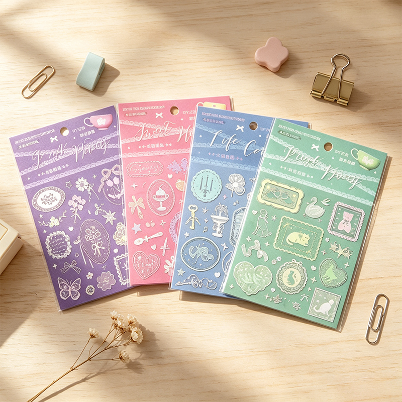 Vintage Lace Transfer Sticker Sheet
