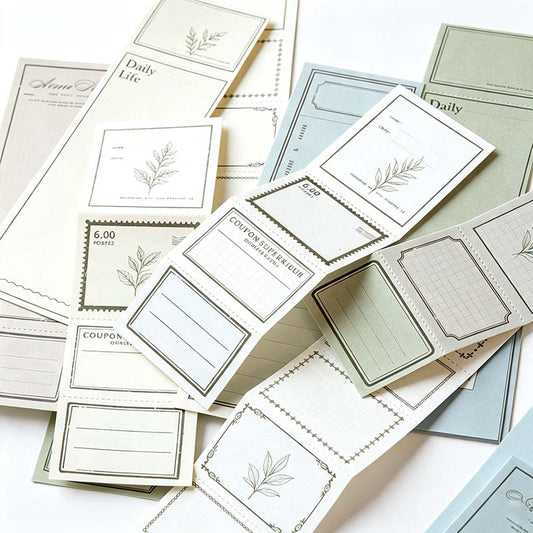 Vintage Style Long Memo Paper