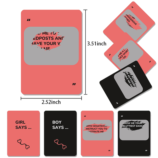 Truth Or Dare Question Card Box