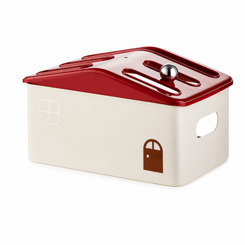 Multi-Layer House Shape Storage Box