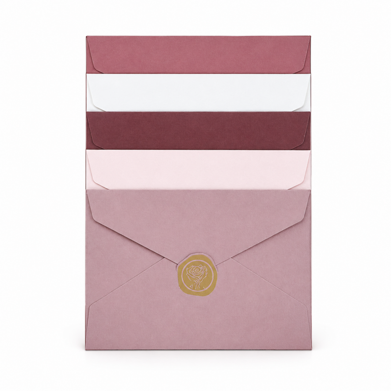 Christmas Cute Envelope Set Greeting Card