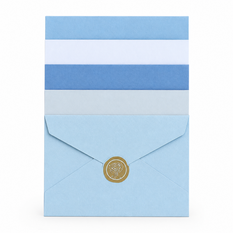 Christmas Cute Envelope Set Greeting Card