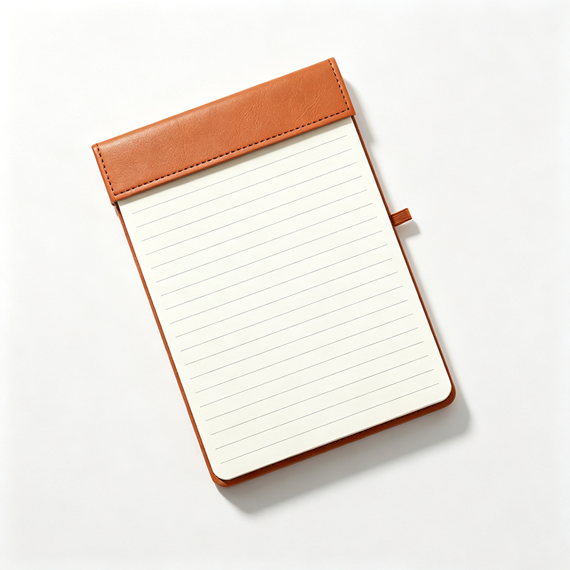 Faux Leather Tear-Off Notepad