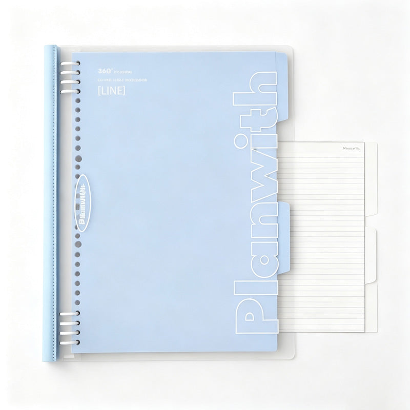Pastel B5 Refillable Binder Notebook