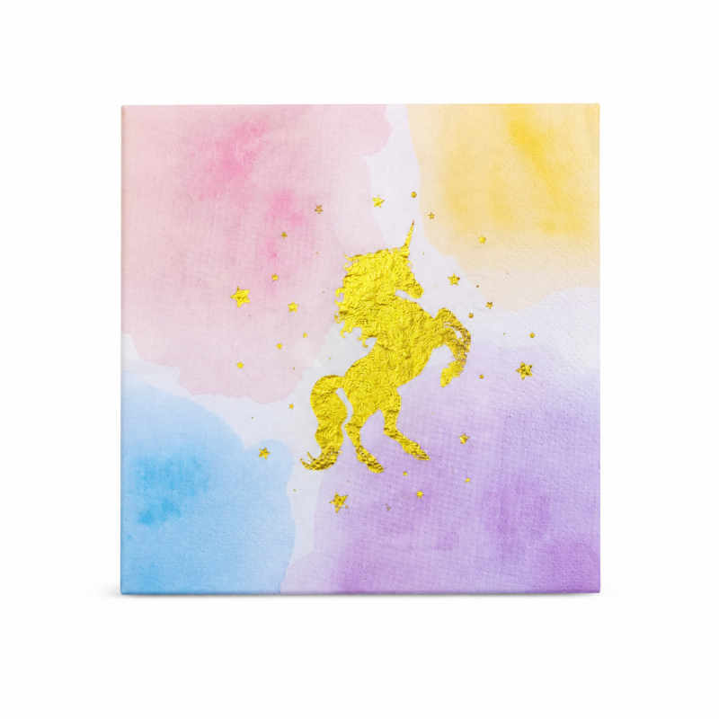 Birthday Foil Party Napkins