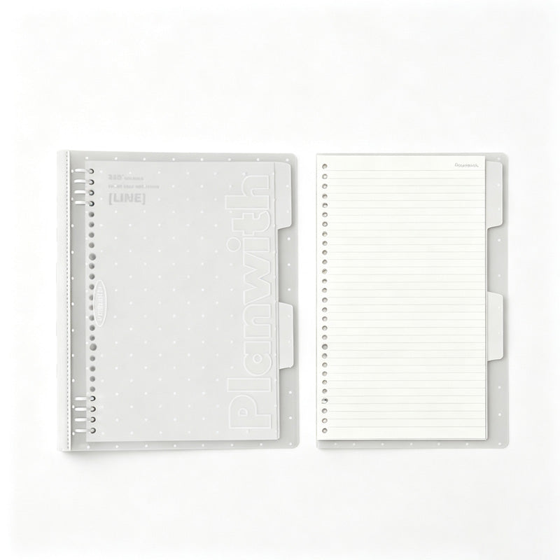 Pastel B5 Refillable Binder Notebook