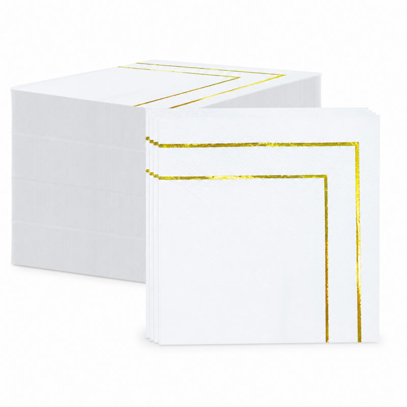 Birthday Foil Party Napkins