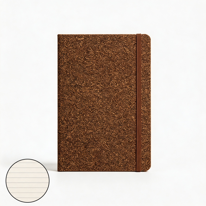 Recycled Tea Grounds A5 Notebook