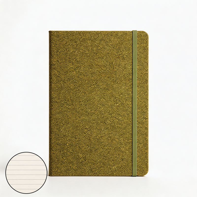 Recycled Tea Grounds A5 Notebook