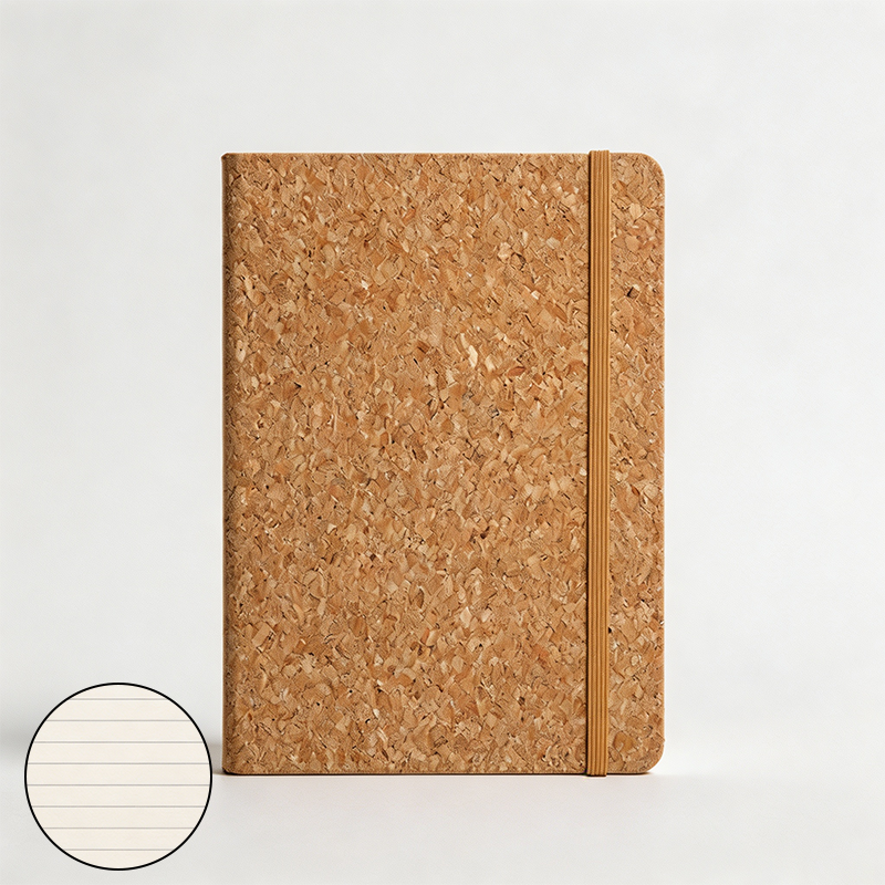 Recycled Tea Grounds A5 Notebook