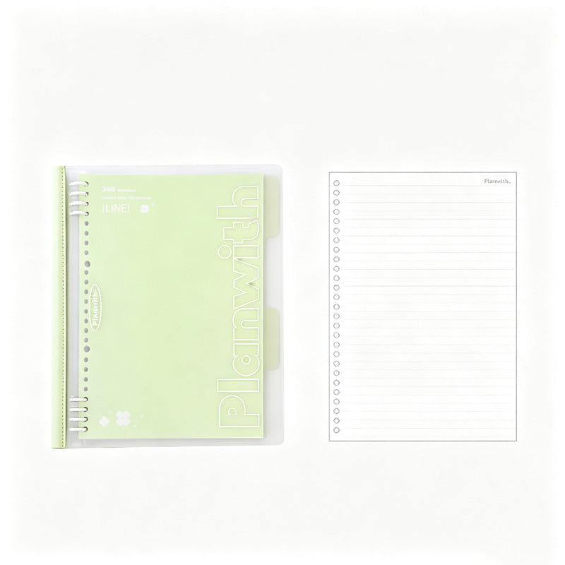 Pastel B5 Refillable Binder Notebook