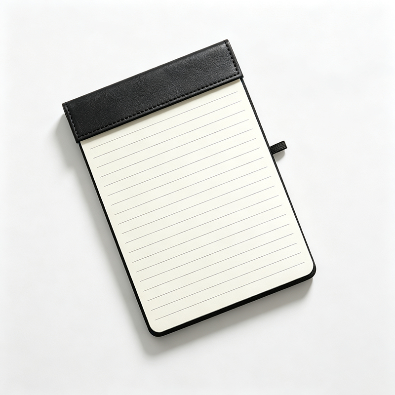 Faux Leather Tear-Off Notepad