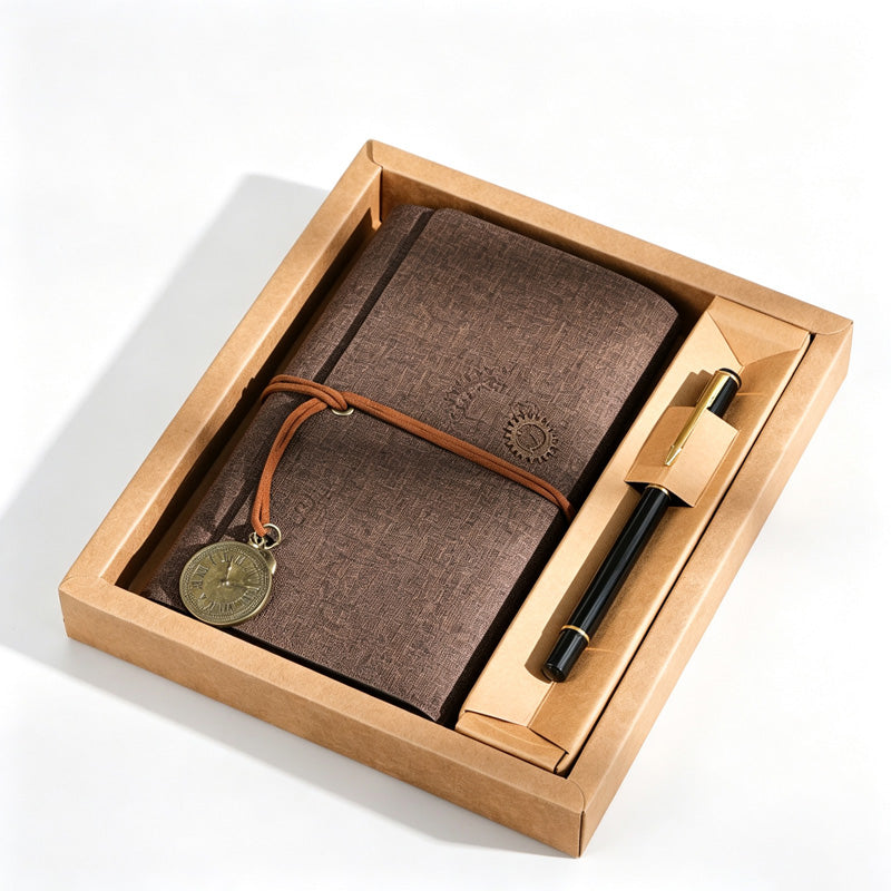Vintage A6 Travel Binder Journal