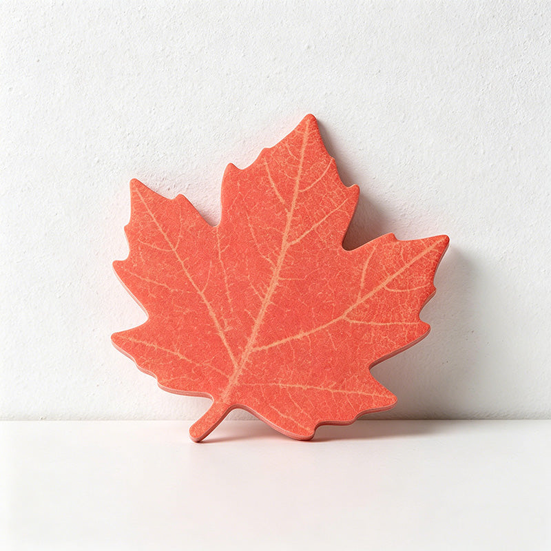 25 Sheets Leaf Shaped Sticky Note