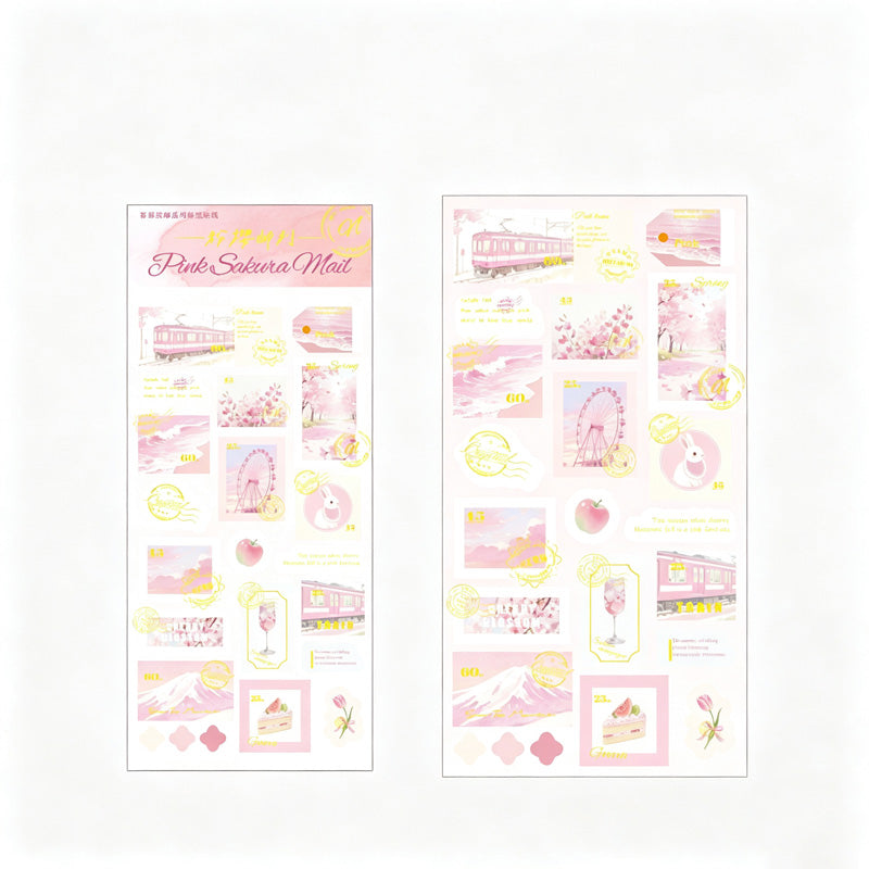 Fog City Postage Stamp Stickers