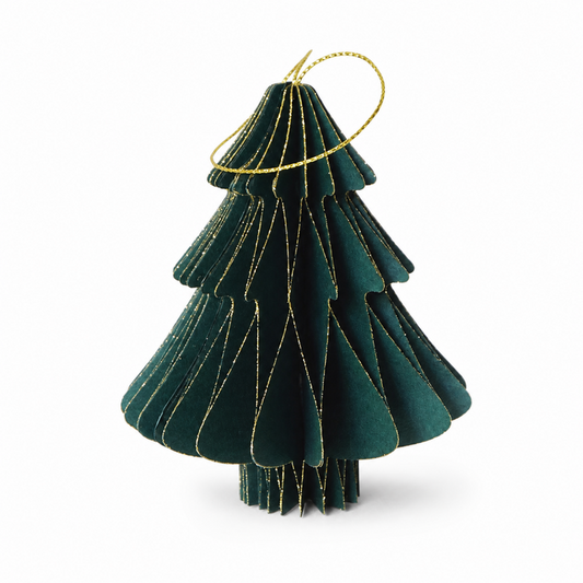 10 Honeycomb Christmas Ornament Collection