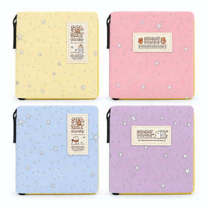 Cute Star Pattern Square Pocket Notebook-Assorted Set of 12
