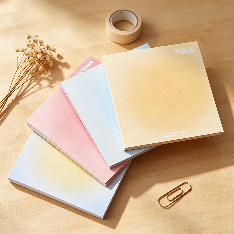 Pastel Gradient Sticky Note Pad