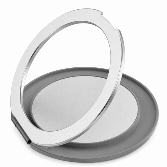 Round Mirror Magnetic Ring Stand for Phone