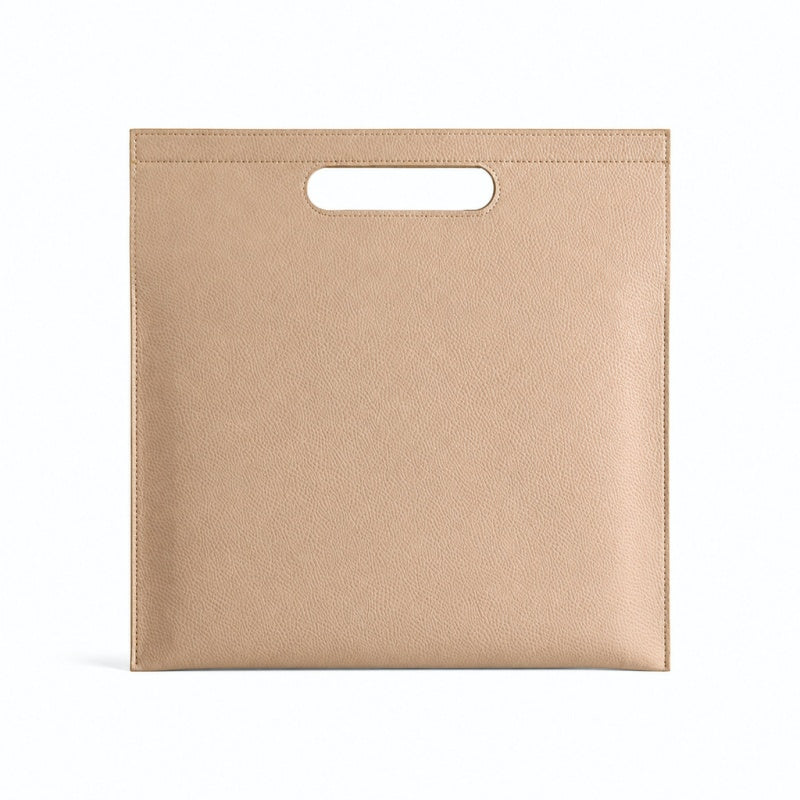 PU A4 Document Bag with Die-Cut Handle