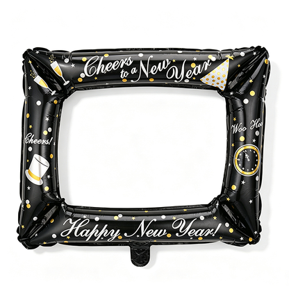 Celebration Photo Booth Frame Foil Balloons – 50-Piece Pack