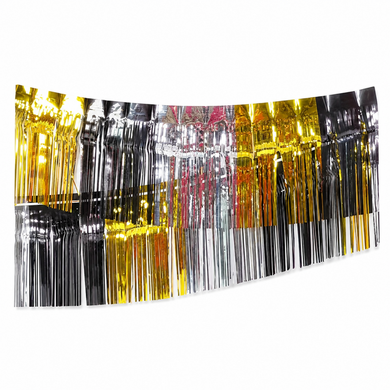 Multicolor Foil Fringe Party Banner