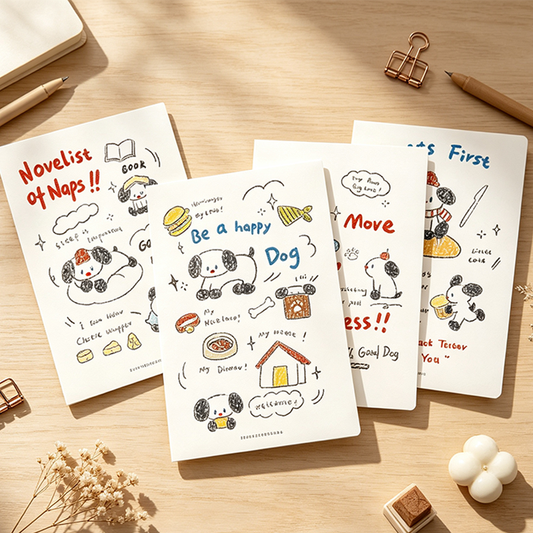 Floral Dog Bakery Bound Notebook