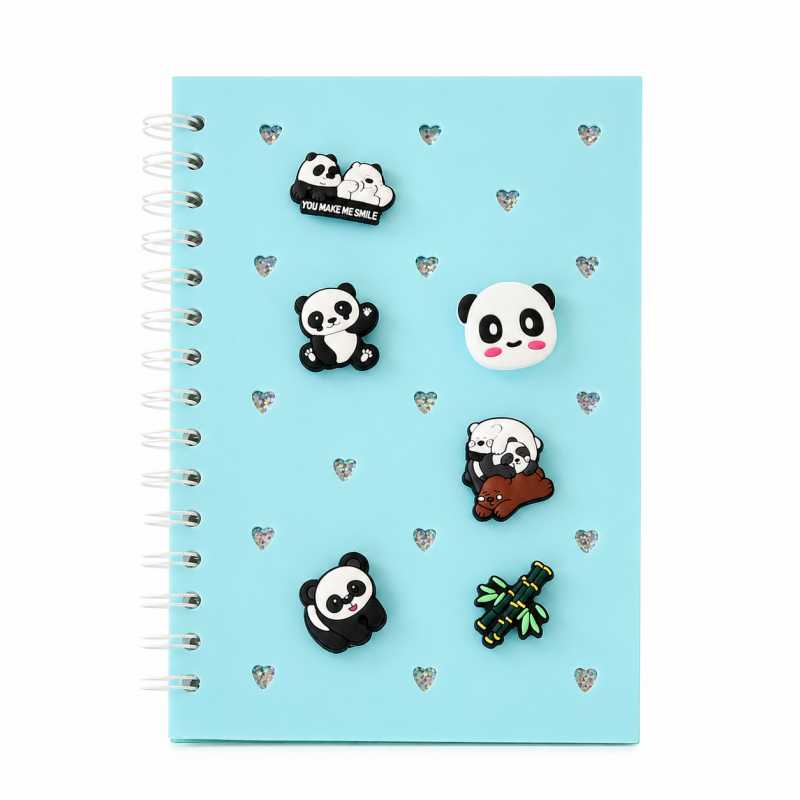 Charm Cover Spiral Notebook