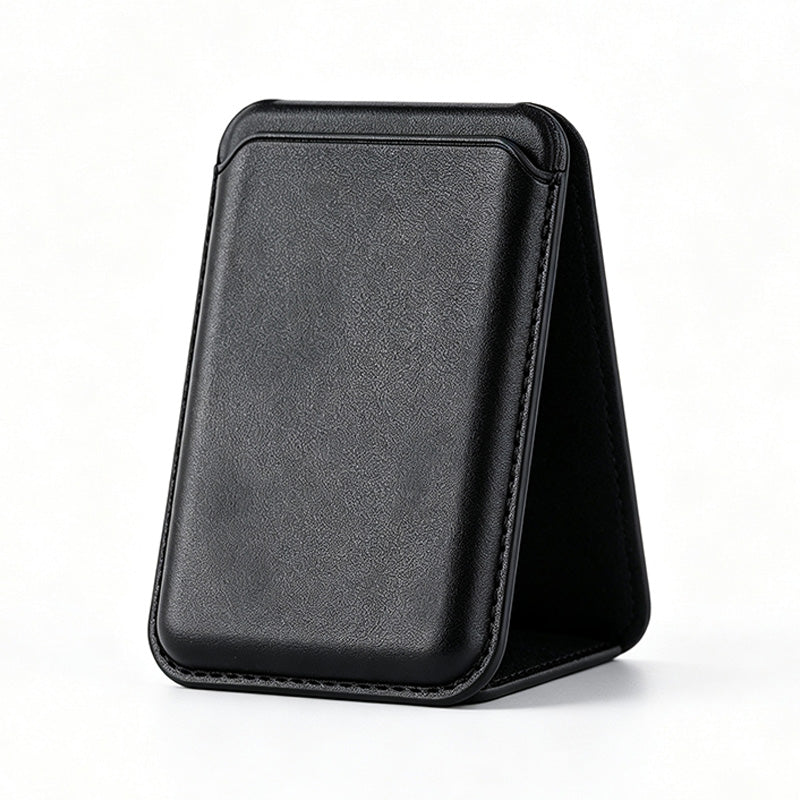 MagSafe Leather Card Wallet with Stand