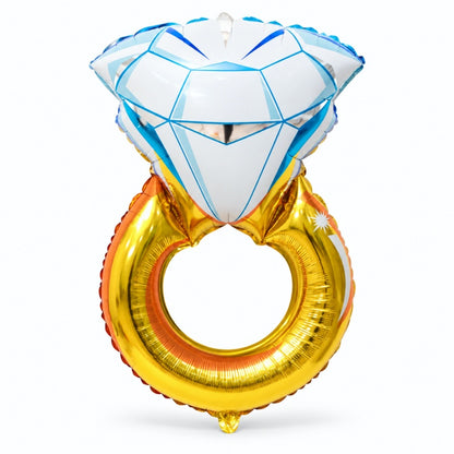 Diamond Ring Foil Balloon-50 Piece Pack