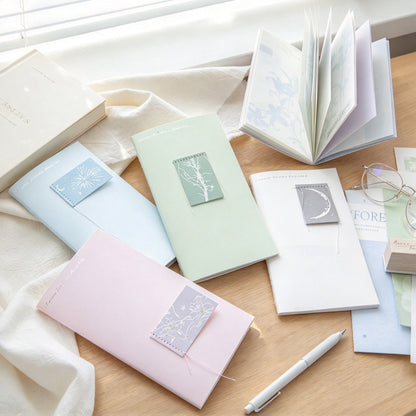 A6 Slim Stitched Journal with Kraft and Glassine Pages