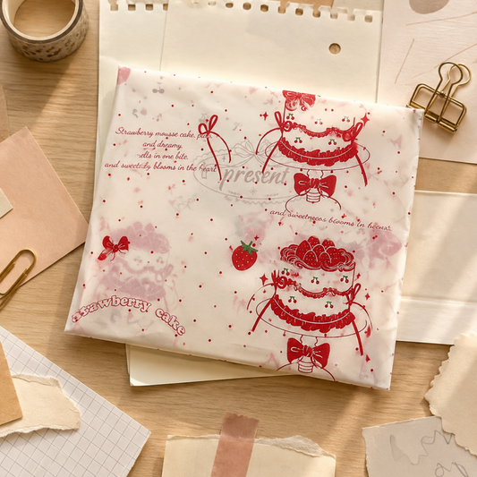 Birthday Cake Printed Tissue Paper