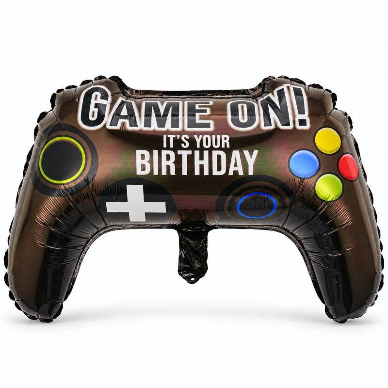 Gaming Birthday Foil Balloons Sets - 50 Pieces per Pack